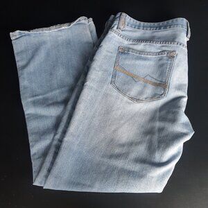 Nevada Dante SZ 38 x 32 Slim Boot Leg Vintage Men's Blue Jeans